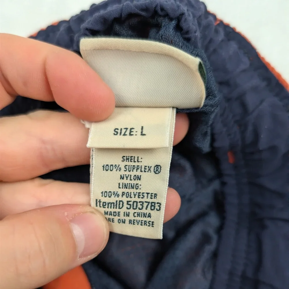 VTG‎ LL Bean Shorts Men L Orange 7.5